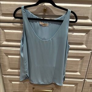 LOFT Women's Blue Sleeveless Top